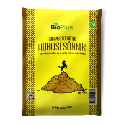 Müügil komposteeritud hobusesõnnik